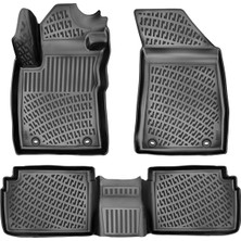 Rizline Mg Zs 3D Havuzlu Paspas Benzinli Araç 2021 Sonrası Siyah Renk 3D Havuzlu Paspas - Rizline