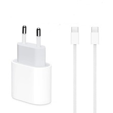 iphone 15/15PRO/15 Pro Max/15 Plus Uyumlu 25W Hızlı Şarj Cihazı Type-C iphone Şarj Kablosu Set