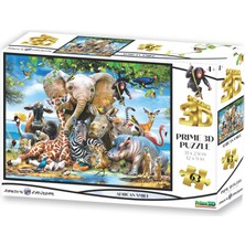 Prime 3D - Afrika Smile 63 Parça Puzzle 10638