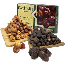 Payitaht Hurma Medine Nepte Hurması 500 gr İri Etli ve Medine Sugai Duble Hurma 500 gr  Yeni Mahsül İkili Set 1 kg