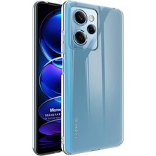 Microsonic Xiaomi Redmi Note 12 Pro+ 5g Kılıf Transparent Soft Şeffaf