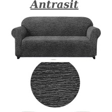 Kanway Dokuma Jakar 3 Kişilik Koltuk Örtüsü. Lastikli, Esnek, Yıkanabilir Koltuk, Kanepe, Çekyat Kılıfı