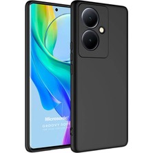 Microsonic Vivo V29 Lite 5g Kılıf Groovy Soft Siyah