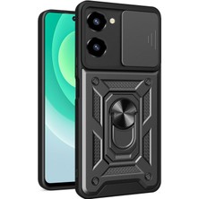 Microsonic Vivo Y36 Kılıf Impact Resistant Siyah