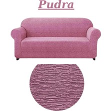 E Bahar Dokuma Jakar 3 Kişilik Koltuk Örtüsü. Lastikli, Esnek, Yıkanabilir Koltuk, Kanepe, Çekyat Kılıfı