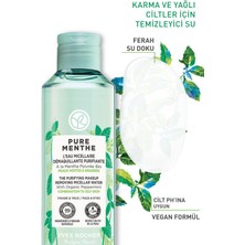 Yves Rocher Karma Ve Yağlı Ciltler Için Pure Menthe Prebiyotik Miseler Su-200 ml