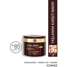 Yves Rocher Besleyici Yaşlanma Karşıtı Değerli Yağ Bakımı Riche Crème-vitamin A&vitamin E-konsantre Krem-75 ml