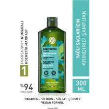 Yves Rocher Yağlı Saçlar İçin (Pure Detox) Arındırıcı Şampuan - Sülfatsız & Vegan-300 ml