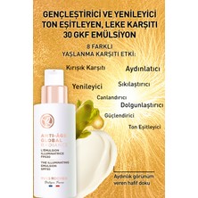 Yves Rocher Leke Ve Yaşlanma Karşıtı Bitkisel Kök Hücre Bakımı Anti-age Global Radiance- Vitamin E - 30 Spf Krem