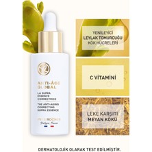 Yves Rocher Yenileyici Yaşlanma Karşıtı Bitkisel Kök Hücre Bakımı Anti-age Global- C Vitamini & Meyankökü -serum