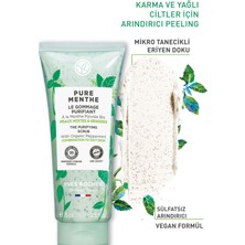 Yves Rocher Karma Ve Yağlı Ciltler Için Pure Menthe Prebiyotik Yüz Peeling-75 ml