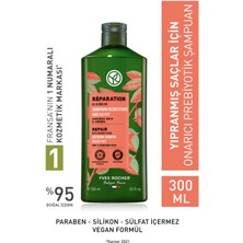 Yves Rocher Yıpranmış Saçlar İçin (Reparation) Onarıcı Prebiyotik Şampuan - Sülfatsız & Tuzsuz & Vegan-300 ml