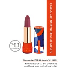 Yves Rocher 8 Saat Etkili Yoğun Renkli Mat Ruj-08. Vişne-3.8g-84657