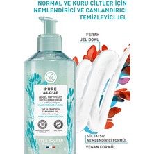 Yves Rocher Normal Ve Kuru Ciltler Için Pure Algue Prebiyotik Yüz Yıkama Jeli-390ml