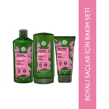 Yves Rocher Boyalı Saçlar Için (COULEUR) Renk Koruyucu Orijinal Boy Şampuan, Saç Kremi, Saç Maskesi Seti
