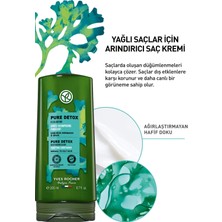 Yves Rocher Yağlı Saçlar İçin (Pure Detox) Arındırıcı Saç Kremi - Vegan-200 ml