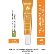 Yves Rocher Spf 30 Yaşlanma Ve Leke Karşıtı Güneş Koruyucu Yüz Kremi/solaire Peau Parfaite-40 ml