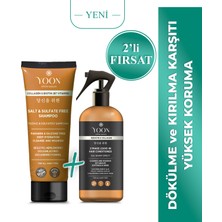 Yoon Vegan Tuzsuz Şampuan & Saç Bakım Spreyi 250ML, Keratin, Kolajen ve B7 Biotinli 2'li Besleyici Set