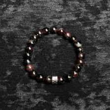 Sırlı Sepet Lal Taşı Bileklik