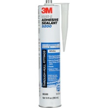 3M™ 5200 Marin Yapışkan Dolgu Macunu, Beyaz - 295 ml