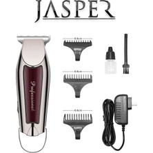 Jasper JPR-3400 Titanyum Saç Sakal Ense Çizim Lazer Öncesi Tıraş Makinesi