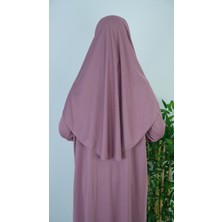 Mavira Moda Gül Kurusu Fermuarsız Pratik Namaz Elbisesi