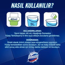 Domestos Yüzey Temizleyici Bahar Çiçekleri Maksimum Hijyen Tüm Yüzeyler Için 1500 ml x 3 Adet