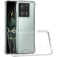 Musal Mi 13T Pro Kılıf Şeffaf Lüx Ultra Koruma Silikon