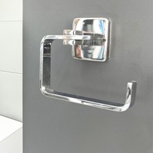Decordem Banora Infinity Premium Açık Tuvalet Kağıtlığı, Pirinç Paslanmaz, Krom