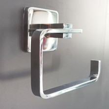 Decordem Banora Infinity Premium Açık Tuvalet Kağıtlığı, Pirinç Paslanmaz, Krom