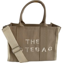 Tuuba Collection Kadın Keten The Tote Bag El Ve Omuz Çantası - Bej