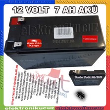 Ttec 12 Volt 7 Amper Kuru Akü 12V 7A Akü Ups Aküsü Kesintisiz Güç Kaynağı Aküsü Pili Bataryası