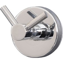 Decordem Banora Basic-2 Banyo Askılığı, Paslanmaz Metal Krom