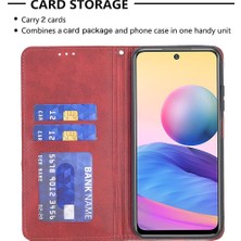 4U Sky Geometrik Desen Xiaomi Poco M3 Pro 4g/5g/redmi Note 10 5g/not 10T 5g-Kırmızı (Yurt Dışından)