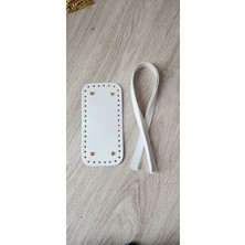 Feriha Hobi Deri Örgü Çanta Tabanı (25*12) ve Dikmeli Askı (70CM)