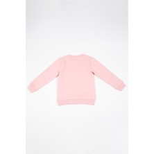 Adisia Kız Bebek Uzun Kollu Kuş Nakışlı Sweatshirt