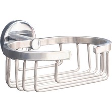 Decordem Banora Oval Tel Sabunluk,paslanmaz Metal, Krom