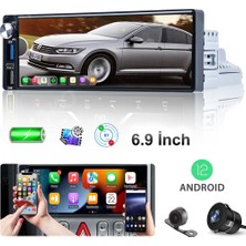 Twogo Android Double 6.9 Inch 4X60W 2-32 Type-C Şarj Carplay Twogo Work WO-1975