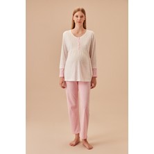Suwen Bow Hamile Lohusa Pijama Takımı