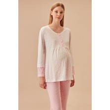 Suwen Bow Hamile Lohusa Pijama Takımı
