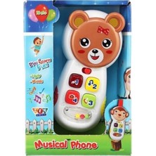 Zey Toys Zeytoys ZEY2023 Müzikli Telefon,oyuncak Müzikli Işıklı Aynalı Telefon