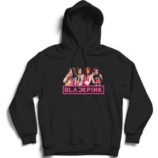 The Fame Black Pink, Jisoo, Jennie, Lisa, Rosé, K-Pop Kapüşonlu Sweatshirt Hoodie