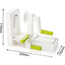 God Of Wealth Çok Fonksiyonlu Sebze Kesici Turp Manuel Rende Şelale Patates Parçalayıcı (Yurt Dışından)