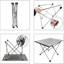 Sunup Taşınabilir Katlanabilir 56 x 40X 41 cm Kamp Masası