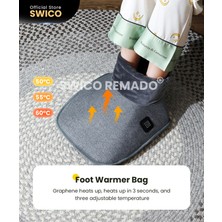 Swico Remado USB Elektrikli Isıtma Ayak Isıtıcı (Yurt Dışından)