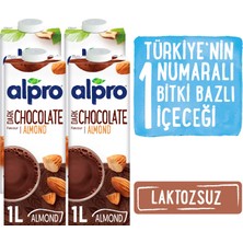 Alpro Bitter Çikolata Badem & Fındık Sütü 4'lü Mix