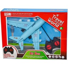 Zey Toys Zeytoys Kumandalı Uçak ZEY2024,EĞLENCELI Işıklı Oyuncak Uçak