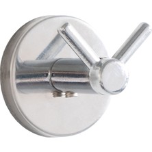 Decordem Banora Runa 4'lü Banyo Seti, Paslanmaz Metal, Krom