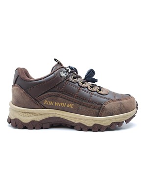 Unisex 28-35 Ayakkabı Bot Trekking Model Comfort Lastik Bağlı Ayakkabı