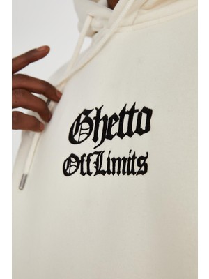 Ghetto Off Limits Escape Oversıze Unısex Hoodıe